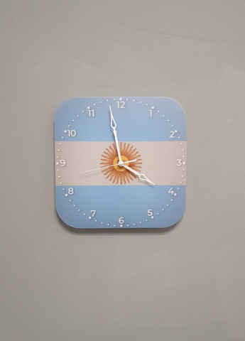 Часы настенные флаг Аргентины No Brand (321989347)