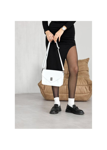 Жіноча сумка Leoma Shine біла Sambag (322870436)