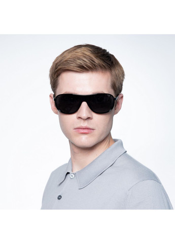 Сонцезахисні окуляри з поляризацією Маска чоловічі 199-491 LuckyLOOK 199-491M (322846311)