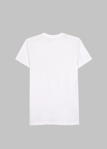 Біла футболка з коротким рукавом C&A