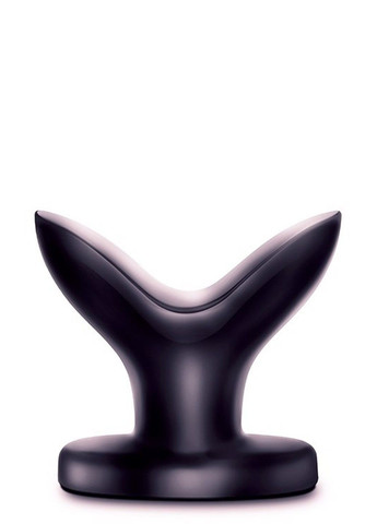 Анальная пробка лотос для расширения ануса, черная, 10 см х 5 см Blush (289783239)