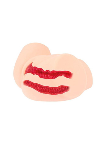 Мастурбатор-напівторс Samanda, два входи: вагіна та полиця Kokos (328962447)