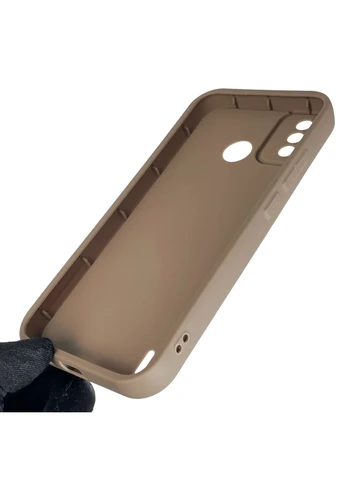 Чохол силіконовий Soft Touch з 3D принтом злого кота для Spark 6 Go (KE5) коричневий (Повний захист камери) Tecno (378974528)
