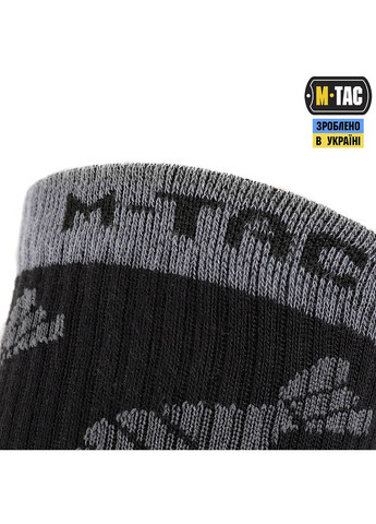 Носки легкие Mk.3 Mortar Bombs Black M-TAC (315047089)