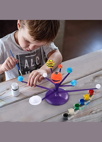 Планетарий Solar system TXX-032 научный набор проектор 8 планет с авто вращением на АКБ 2шт Lesko (352011944)