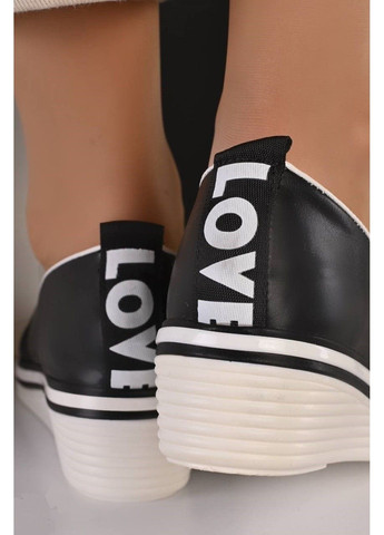 Мокасини жіночі чорні Башили (305847686)