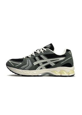 Сірі Осінні кросівки чоловічі asics No Brand Gel-Kahana 14 Green Black
