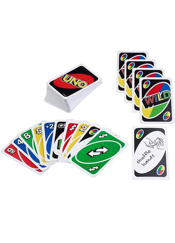Настільна гра Уно "Дикі Карти" в Жестяній Коробці / Wild UNO (328934887)