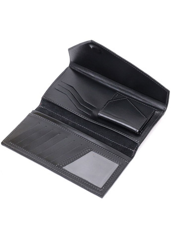 Жіночий гаманець із монетницею зовні з натуральної шкіри 11647 Бордовий Grande Pelle (306881954)