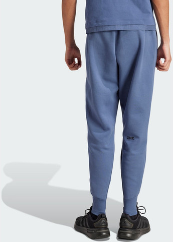 Синие спортивные демисезонные брюки adidas