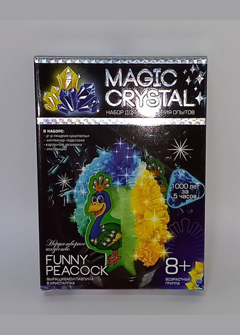 Набор для проведения опытов "MAGIC CRYSTAL" OMC01 Вид 7 Danko Toys (292707976)