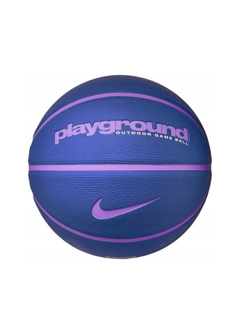 М'яч баскетбольний EVERYDAY PLAYGROUND 8P GRAPHIC DEFLATED Синій 7 Nike (302286079)