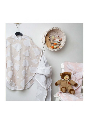 Пончо детское Bear gri Pancosu 1-2 года 60*60 Irya (360407459)