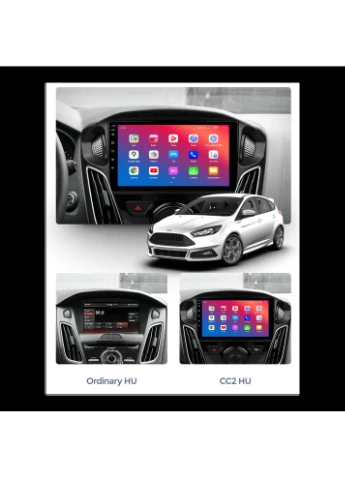 Штатний головний пристрій FD910-G10 9 inch Ford Focus 2011-2019 EasyGo (360563461)