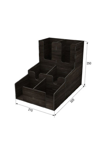 Барний органайзер венге 215х320х250 Ekostar (367609576)