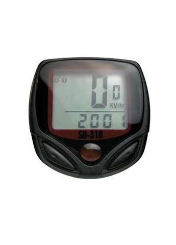 Велокомп'ютер велоспидометр водонепроникний SB-318 No Brand (316389720)