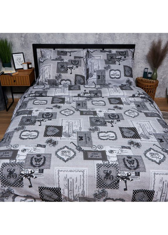 Комплект постельного белья Бязь Gold Люкс «» Семейные 160х220х2 наволочки 4х70х70 (MS-820007314) Moon&Star Vintage Keys (356115899)