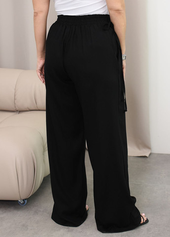 Штани з фартухом жіночі з льону No Brand (336004147)