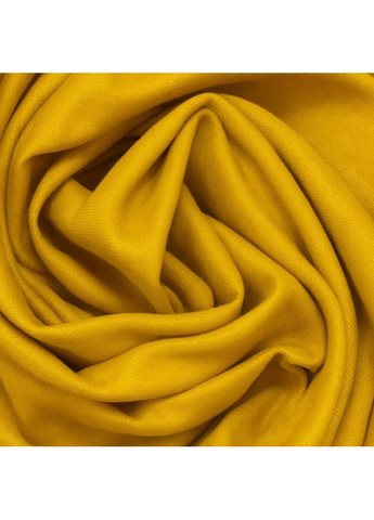 Тканина портьєрна однотонна Фонлук Canvas 290 см, 580 гр/м2, шторна тканина, тканина для штор, штори, портьєри, гардіни, жовта IDEIA (369165186)