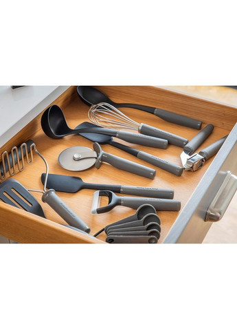 Прес для часнику Coreline 19см Сірий (KAS132OHCGG) KitchenAid (323132500)