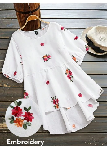 Белая блуза SHEIN