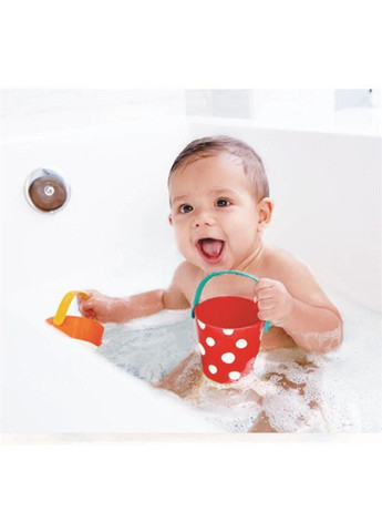 Набір іграшок для ванної Щасливі відерця 3 шт. (E0205) Hape (331174036)