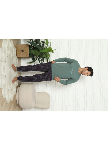 Чоловічий комплект зі штанами в клітку Tom John (365720486)