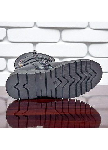 Демісезонні ортопедичні черевики для дівчинки, осінні утеплені хайтопи, утеплені демічеревики на флісі Вістеп Weestep (365711184)