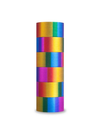 Обмотка-скотч для обруча и булав художественной гимнастики градиент C-0435 (полиэтилен, 6шт, размер 5м*4,5см) SP-Sport (361436637)