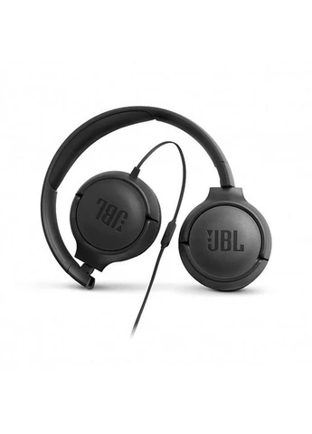 Навушники Tune 500 Black (JBLT500BLK), стерео, накладні, з мікрофоном, 32 мм динаміки JBL (354728230)