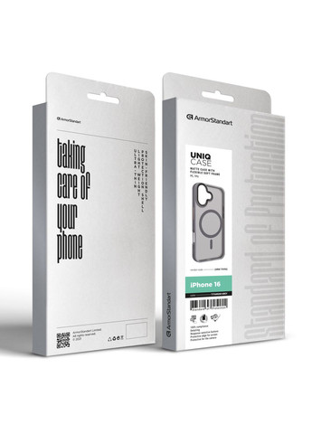 Чехол Uniq MagSafe для Apple iPhone 16 Titanium Grey (ARM79496) ArmorStandart (327887347)