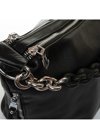 Женская кожаная сумка классическая 8087-9 black Alex Rai (302370549)