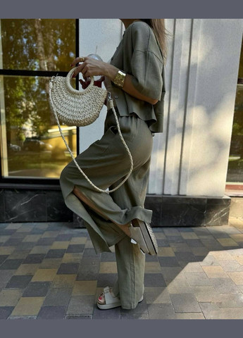 Жіночий хакі костюм No Brand (339508063)