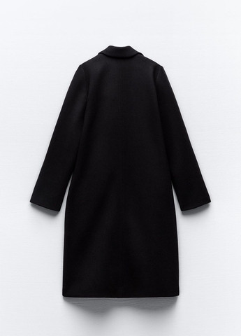 Чорне демісезонне Пальто Zara