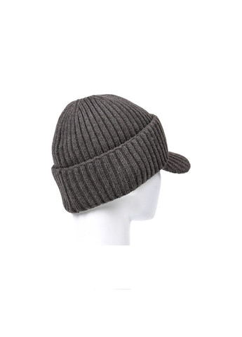 Шапка по голові з козирком чоловіча бавовна сіра ГОРДІЙ 951-464 LuckyLOOK 951-464М (367831452)