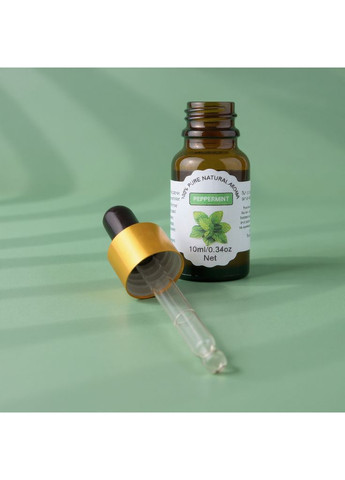 Аромамасло Мята эфирное масло для увлажнителя диффузора косметики ароматерапии массажа сна бани дома 10 мл 159_2_0_1C No Brand (369489522)