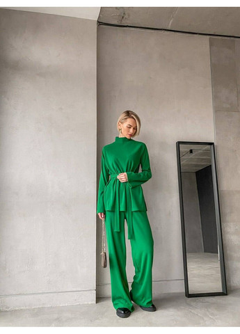 Женский костюм Margo из ангоры рубчик (кофта + брюки) (mil473) milirud (366090154)