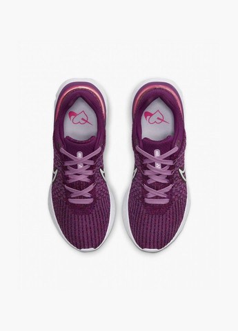 Кроссовки женские React Infinity Run Flyknit 3 Violet Dd3024-500 Nike фиолетовые (335013203)