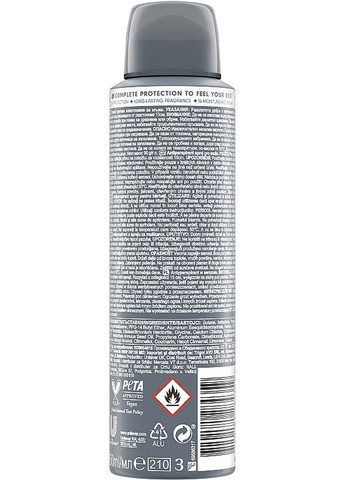 Дезодорант-антиперспирант "Невидимая сухость" 72 часа Men+Care Invisible Dry Comfort Antiperspirant 150ml. Dove (368612884)