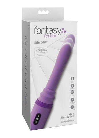 Вібратор з поступальними рухами Fantasy For Her Love Thrust-Her від INTERSHOP Pipedream (341303711)