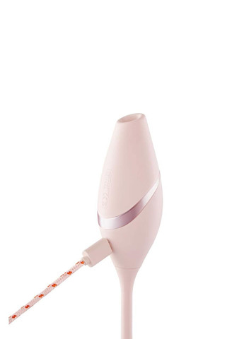 Пульсатор із вакуумним стимулятором Cathy III Pink, 5 режимів вакууму, 10 режимів пульсації KissToy (329882319)