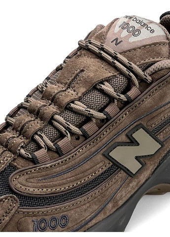 Коричневі Осінні кросівки чоловічі new balance brown No Brand 1000