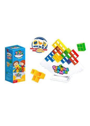 Дитяча настільна гра "Балансир тетріс" S 128, 48 деталей Bambi (372990278)