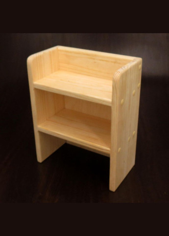 Настінна полиця з дерева Домініон бланже (НСП-010101) No Brand (328081224)