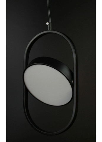 Люстра светодиодная подвесная LED светильник для квартиры на потолок лэд 26961 Черный 40-240х10х18 см. Sunnysky (324396600)