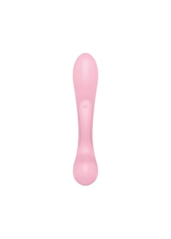 Двосторонній вібратор-кролик Triple Oh Pink (м'ята упаковка!!!) Satisfyer (397539664)