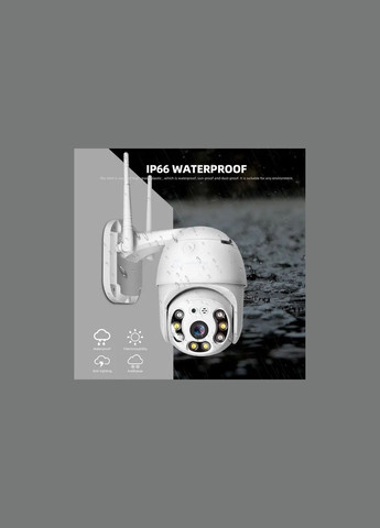 Вулична поворотна IP камера відеоспостереження WiFi N3 6913 - 2mp ICSee - камера зовнішнього спостереження для дому Digital (371357638)