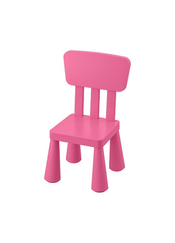 Дитячий стілець для/будинки/вулиці рожевий IKEA (272150078)
