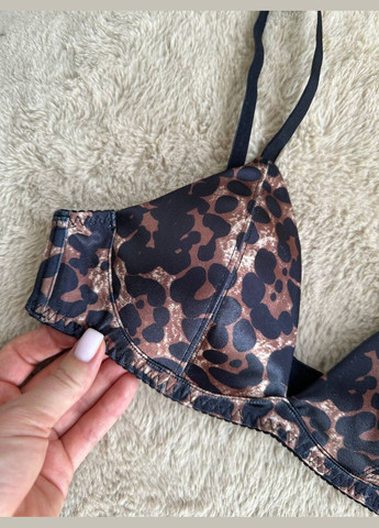 Темно-коричневый комплект белья Onita de Mas