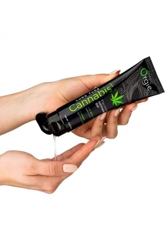Лубрикант на водной основе Cannabis Flavor Vaginal Lubricant 100мл Orgie (397297152)